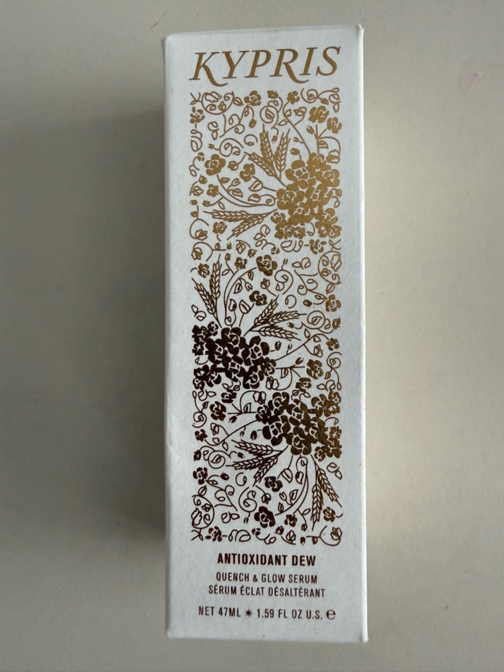 KYPRIS Antioxidant Dew ✨ Quench & Glow Facial Serum - 47ml FULL SIZE RARE